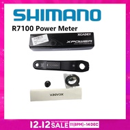 Shimano R8100 105 R7100 ULTEGRA ข้อเหวี่ยงซ้าย12S กับ XCADEY X-POWER เมตร170MM/172.5MM/175MM Crank G