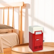 weroyal USB Mini Fridge Refrigerator with LED Light Fridge Beverage Drink Cooler and Warmer Fridge Mini Car Refrigerator