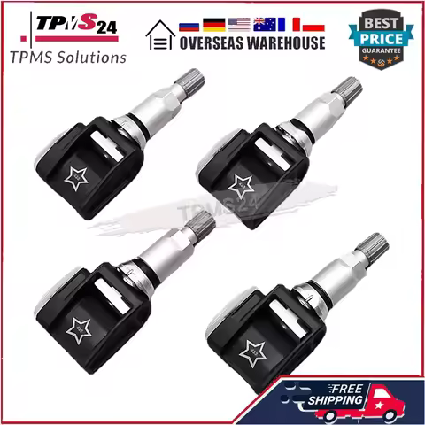 4X For BMW 5-Series G30 7-Series G11 BMW X3 X4 X6 X7 Mercedes-Benz A E GLE-Class 433MHz TPMS SENSOR 