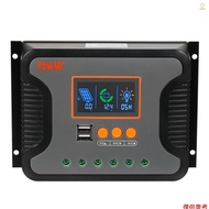 80A Solar Power Controller PWM Battery Charging Controller 12V-48V Lithium Battery Solar Charge Cont