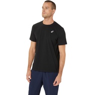 ASICS : 2031E472.001 ASICS SPIRAL EMBROIDERY TEE MEN TRAINING ผู้ชาย เสื้อคอกลม ของแท้ PERFORMANCE