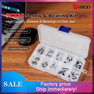 SCX30 120PCS Screw & Bearing Kit Stainless Steel RC Upgrade for Axial SCX30