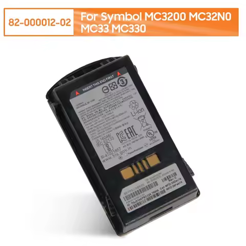 5200mAh Replacement Battery 82-000012-02 For Symbol MC3200 MC32N0 MC33 MC330 Mobile Computer