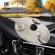 [KOZEEY] Car Cymbal Compact Funny Easy to Install Crisp Sound Car Drum Cymbal Decor