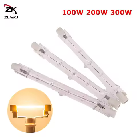 R7S LED Glass Tube COB Bulb 78MM 118MM High Power R7S Corn Lamp J78 J118 Replace Halogen Light 100W 
