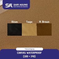 WATERPROOF CANVAS (METER) THICK, WATERPROOF PLAIN CANVAS FABRIC MATERIAL