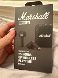 Marshall Minor III True Wireless Earbuds - Black