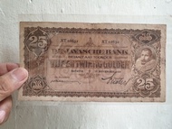 Uang Kuno Seri Peter Coen II 25 Gulden Tahun 1929