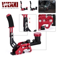 Black Hydraulic Racing Hand E Brake Drift Rally Handbrake Aluminium Lever Oil Tank Cylinder 0.75Bar 