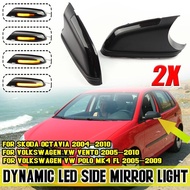 LED Dynamic Side Rearview Mirror Indicator Sequential Turn Signal Light Blinker Lamp For Volkswagen 