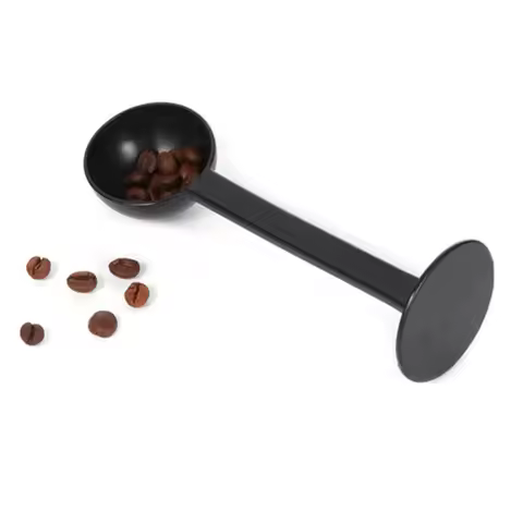 2 In 1 Coffee Measuring Spoon Scoop With Stand Manual Coffee Beans Mills Press Coffee Grinder Powder