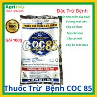 Thuốc trừ bệnh Coc 85 Gói 100g Cóc 85 thuốc trừ bệnhCốc 85 gốc đồngC opper Oxychloride 85% w/W cóc85