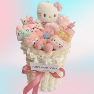 Creative hello kitty hello kitty hello kitty Doll Cartoon Finished Product Bouquet Birthday Gift Gir
