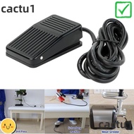 CACTU Foot Switch, Nonslip Black Foot Pedal Switch, Electrical Equipment Plastic Foot Controller Pow