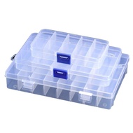 15Transparent Box Storage Box Organizer Jewelry Box Tool Box Plastic Box Storage10Grid24Grid Plastic