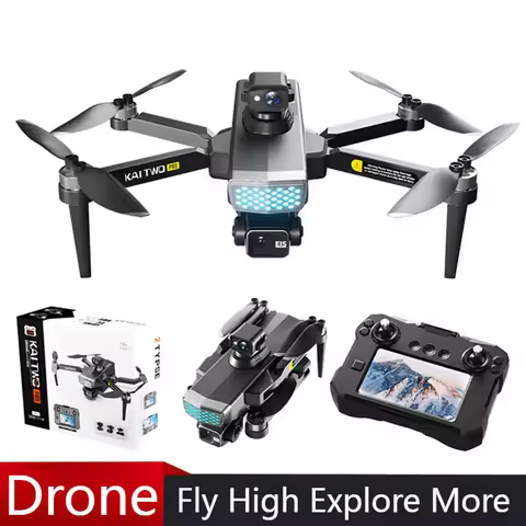 KAI TWO Drone 4k Profesional Three-axis Brushless GPS Drone Obstacle Avoidance Aerial Photography Re