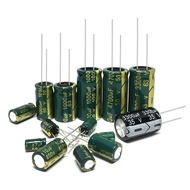 Capacitor 10v/16v/25v/35v from 100uf 220uf 470uf 1000uf 2200uf - LOWESR ChongX blue capacitor polari