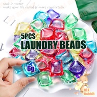 [READY STOCK] 5PCS Colorful Laundry Condensation Beads Laundry Gel Beads magic Washing Cleaner Lasting Fragrance Liquid Sabun Baju Berbola Sabun Basuh Baju Detergent Gel.