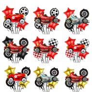 [SG] Formula One F1 Race Car Foil Balloons Party Theme Festive Decoration balloon pack sets characte