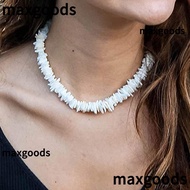 MAXGOODS1 Hawaii Style Necklace, Shell Irregular Shape Shell Necklace, Charm Necklace