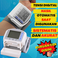 Tensi Meter Digital Tensi Darah Digital Otomatis Akurat Asli Alat Tensi Gula Darah Digital Lengkap Alat Tensi Pengukur Tekanan Darah Monitor Bloods