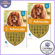 Advocate for Dogs For Medium Dogs 4 To 10Kg (Aqua) 6 Pipettes