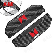 2pcs Car Rear View Mirror Rain Eyebrow Visor Carbon Fiber Look Sun Shade Weather Shield Cover Cermin