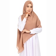 Hijab Segiempat Instan Ukuran 150 Syari Bahan Diamond Stretch Premium