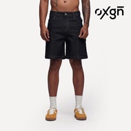 OXGN Denim Cargo Shorts For Men (Indigo)