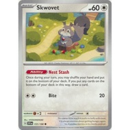 Pokemon tcg  Skwovet - 151/198 - Common Scarlet & Violet (Base Set)