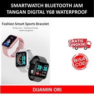 Smart Watch Smartwatch Bluetooth Jam Tangan Pria Wanita Digital Waterproof Y68 Ori