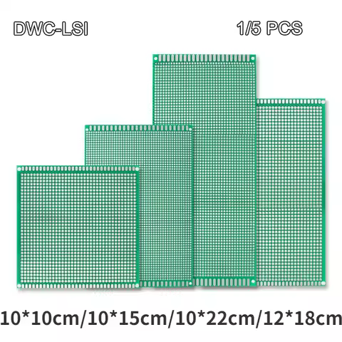 1PCS 8x12 9x10 9x15 10x10 10x15 10x22 12x18cm Single Side PCB Prototype Board Printed Circuit Board 