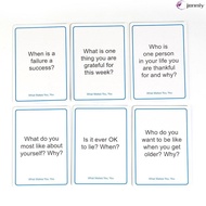 Family Chat Card Game - Dialogue Party Game for Group Fun