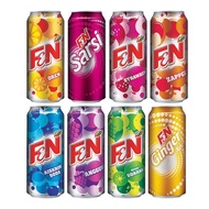 F&N CAN DRINK ASST.FLV.( GRAPE / ORANGE / STRAWBERRY / SARSI / GINGER ADE / ICE CREAM SODA / FRUITAD