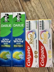 全新Darlie黑人青檸全亮白牙膏