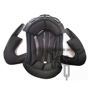 100% Original Gracshaw G555 Geomax G838 Gaizer Inner Padding Cheek Padding Span Helmet Topi Interior