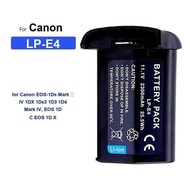 for Canon EOS-1Ds Mark Ⅲ IV 1DX 1Ds3 1D3 1D4 Mark IV, EOS 1D C EOS 1D X LP-E4 battery 2300mAh