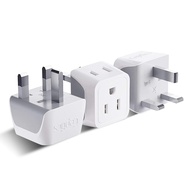 Ceptics UK Travel Plug Adapter, 2 in 1 Type G Adapter, US to UK Adapter, Ireland, Dubai Travel Adapt