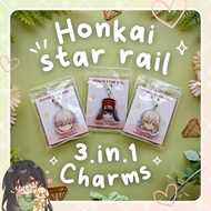 HP GANTUNGAN Honkai Star Rail | 3-in-1 Charm | HSR HSR HSR | Keychain Baghp