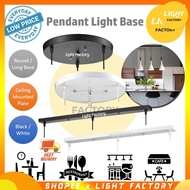 Nordic Design Pendant Light Base Plate Ceiling Plate Long Base / Round Base Dining Pendant Lamp Ceil