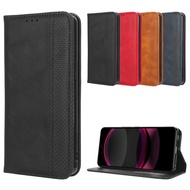 Suitable for Sharp R8 Mobile Phone Leather Case Sharp Aquos R8 Pro Phone Case Magnetic Flip Card Ret