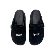 Heretic - Suede Boston Clog - Logo