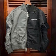 Genuine dsquared 2 ICON ver.2 bomber jacket 2 layers - dsq icon men's jacket full model super hot hi