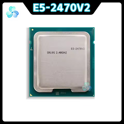 Xeon E5-2470V2 CPU SR19S 10-Cores 20-Thread 2.40GHz 25MB 95W LGA1356 22nm E5 2470 V2 Server CPU Proc