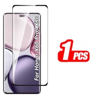 2-1Pcs 9H Tempered Glass Curved Screen Protectors for Honor X9c 5G Protective Glass on Honor X60 Pro