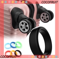 COCOFRUIT 2Pcs Rubber Ring, Diameter 35 mm Flexible Luggage Wheel Ring, Durable Elastic Thick Flat Stretchable Wheel Hoops Luggage Wheel