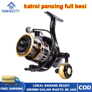 (COD) reel pancing power handle / reel power handle murah / katrol / reel pancing full besi / katrol
