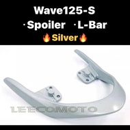 Wave125S Wave125 S Wave 125S Rear Handle Spoiler Seat Bar Carrier Grab Rail L Bar LBar L-Bar Belakan