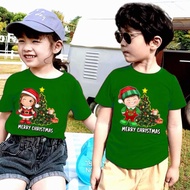 Termurah Kaos Atasan Anak Anak Couple Natal Merry Christmas