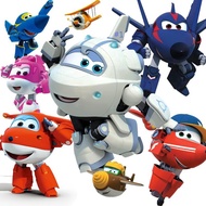 2 in 1 Super Wings Robot to เครื่องบินเครื่องบินของเล่นเด็ก